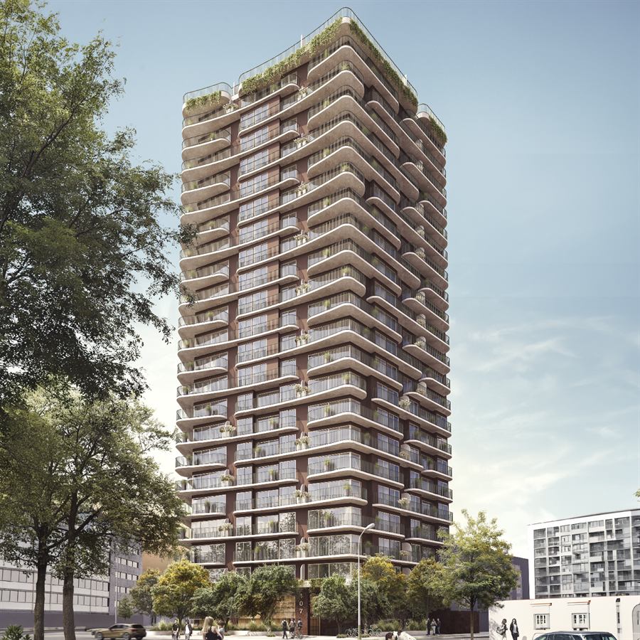 Edificio Angamos Oeste 1475 entregado por Llosa Edificaciones en Miraflores